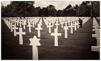 Normandy, American Cemetery, Omaha Beach, 2014