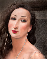 Pride Marcher - Unknown Renaissance Painting, 2013