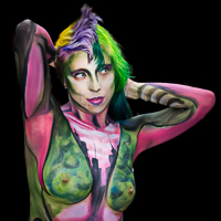 NYC, Bodypaint, 2016