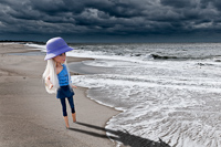 Sandy on the Beach, 2011